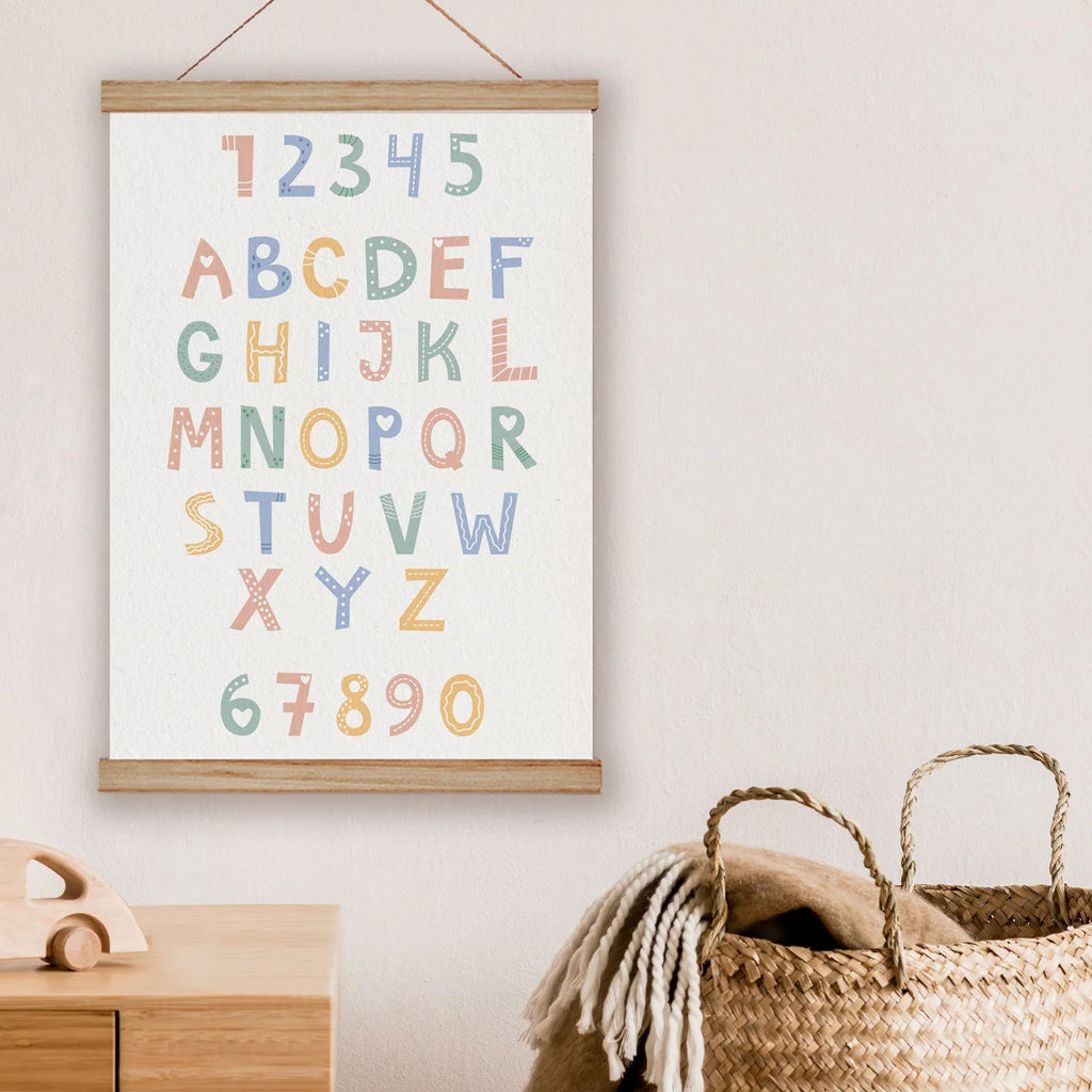 Bright Alphabet Print - Prints