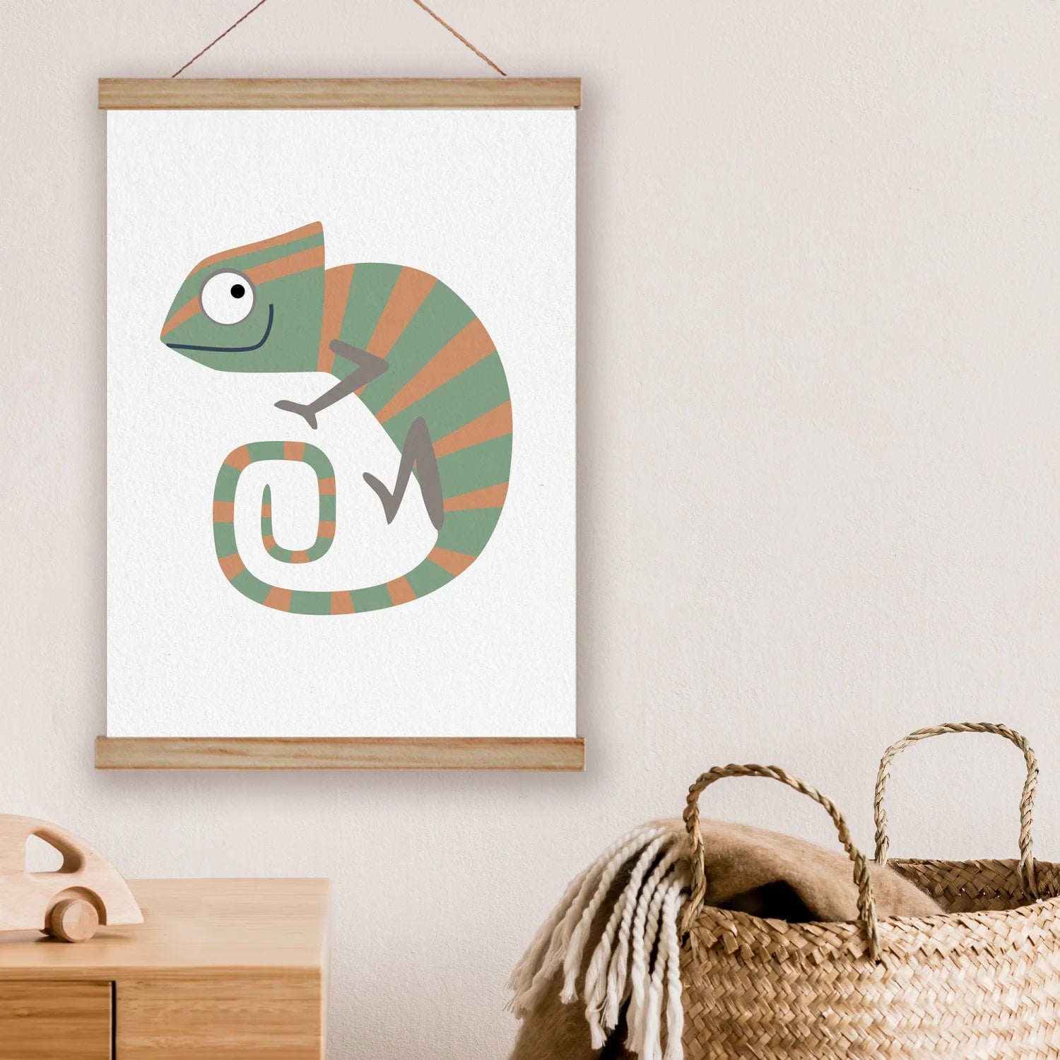 Chameleon Print - Prints Animals