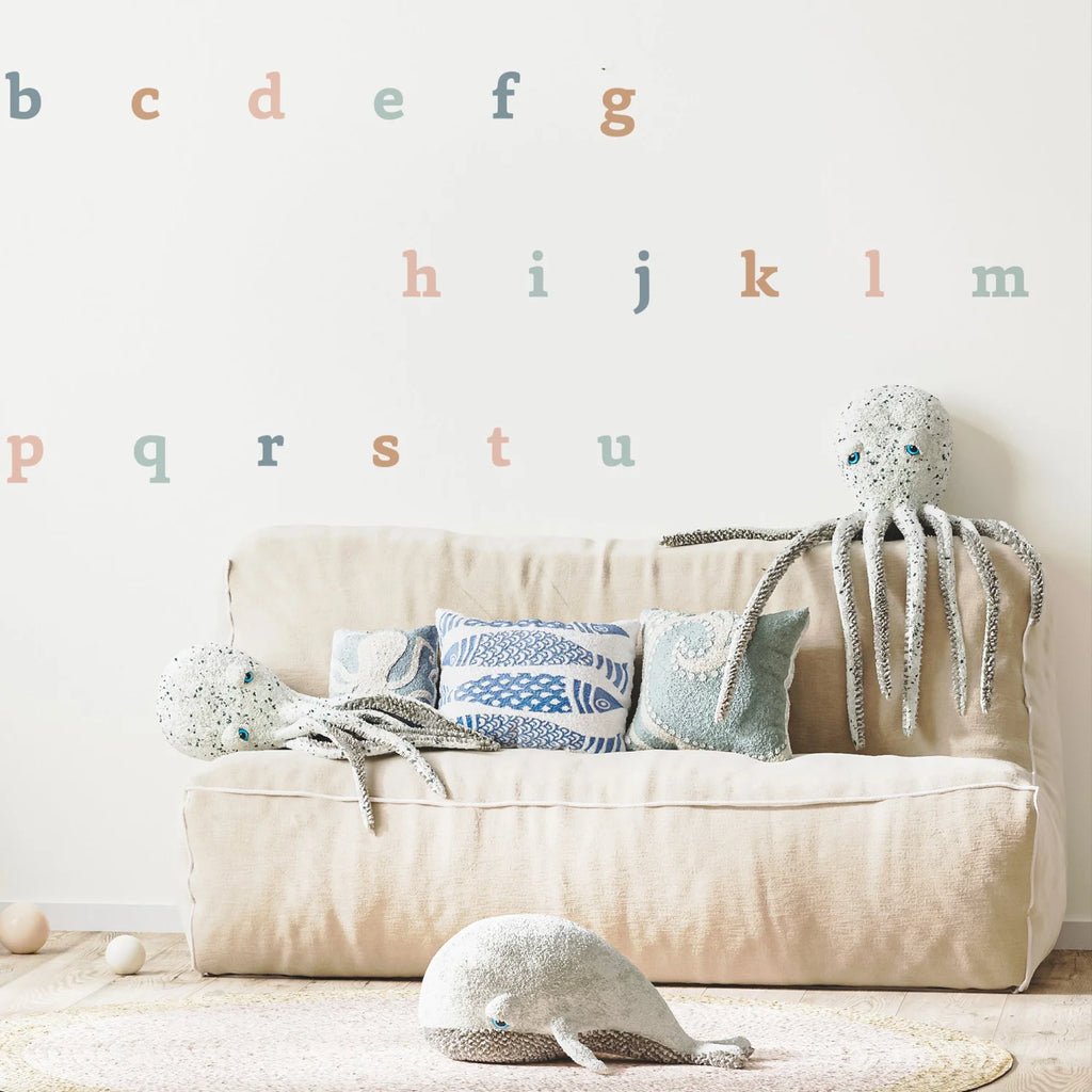 Classic Alphabet Wall Decal - Little Letters Decals
