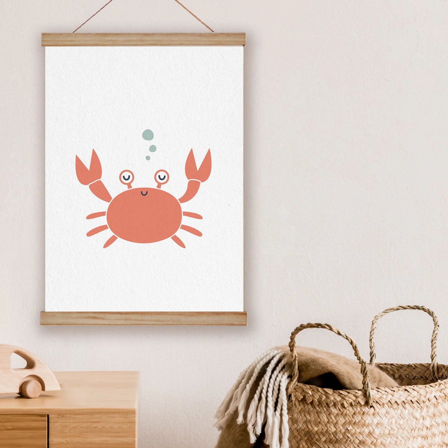 Crab Print - Prints By The Sea