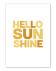 Hello Sunshine Print - Prints Boho Love