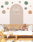 Jungle Polka Arch - Personalised
