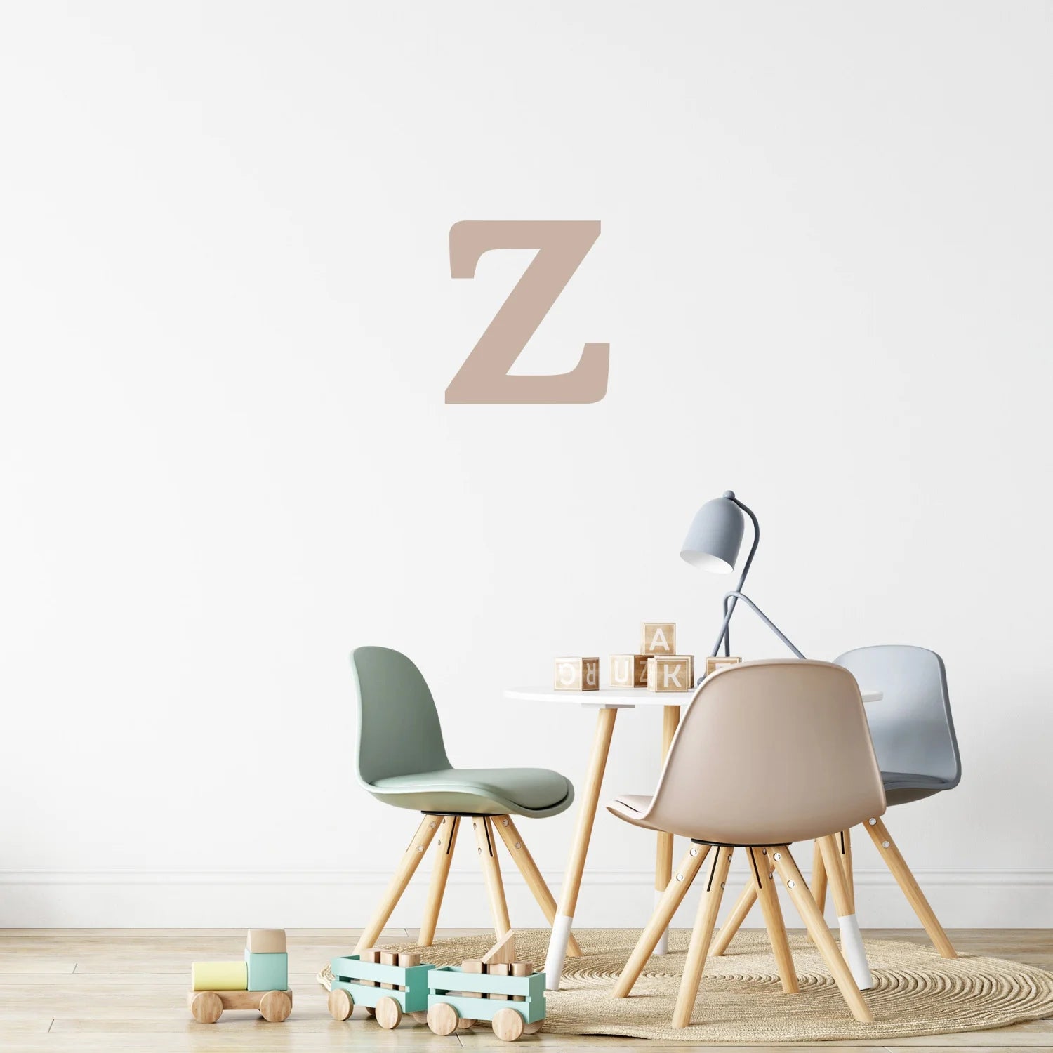 Letter Z Monogram Decal - Decals Personalisation