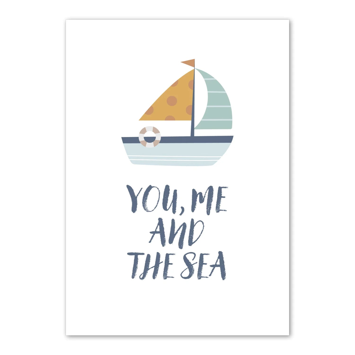 Lighthouse Alphabet and You Me + The Sea Print - Prints