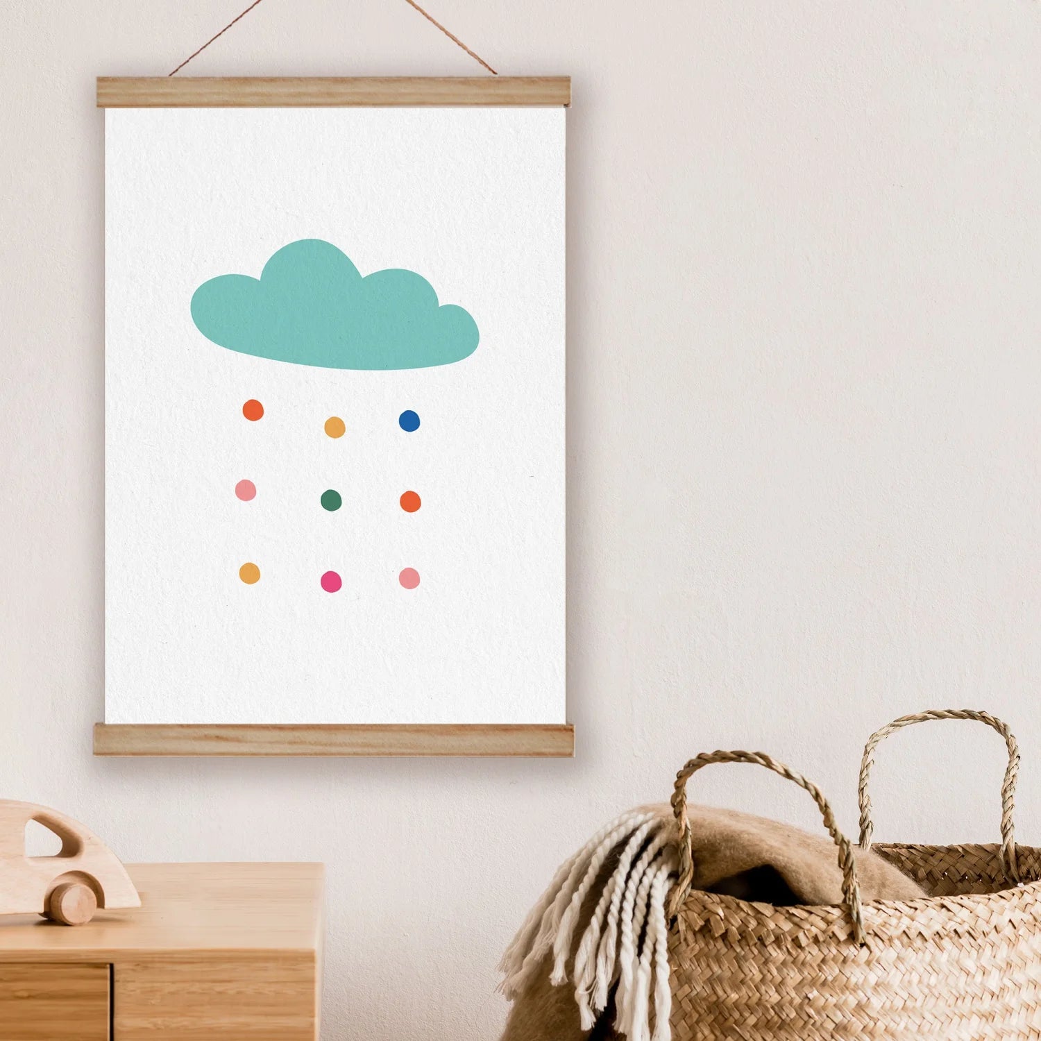 Raincloud Print - Bright Prints Bold and Beautiful
