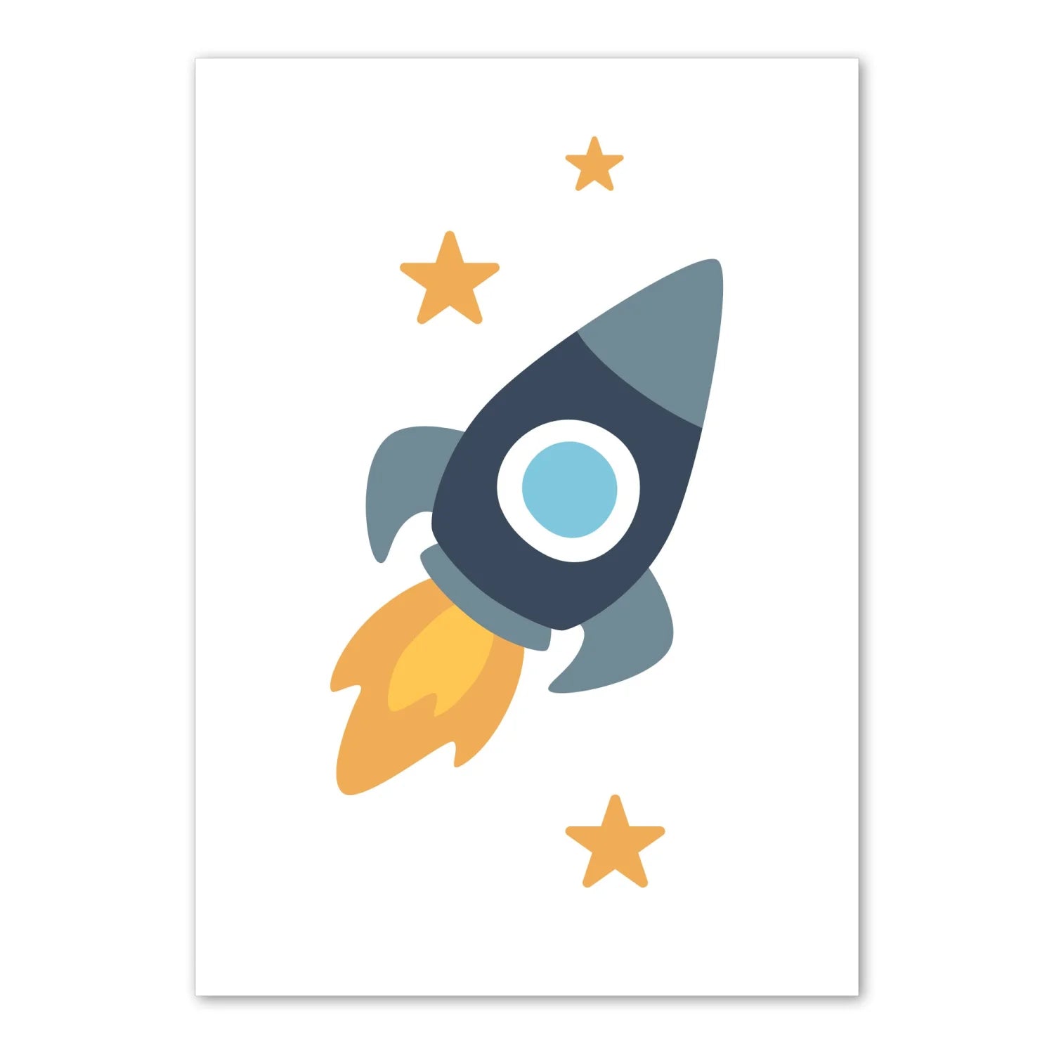 Spaceship and Adventure Print - Prints Into Space