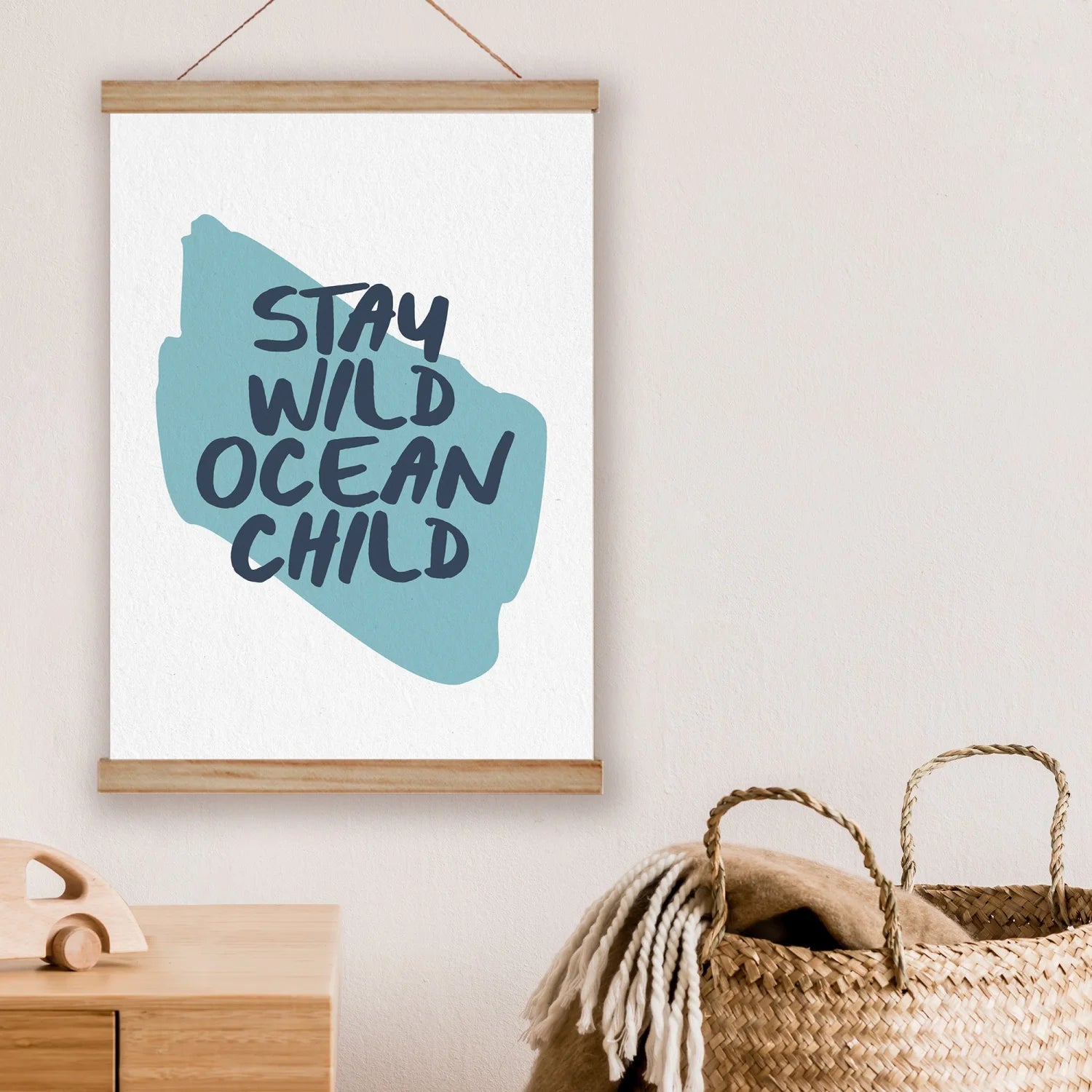Stay Wild Ocean Child Print - Prints By The Sea
