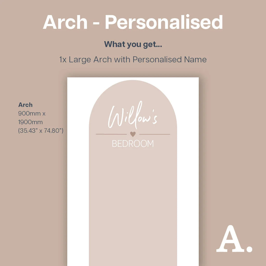 The Floral Arch - Personalised