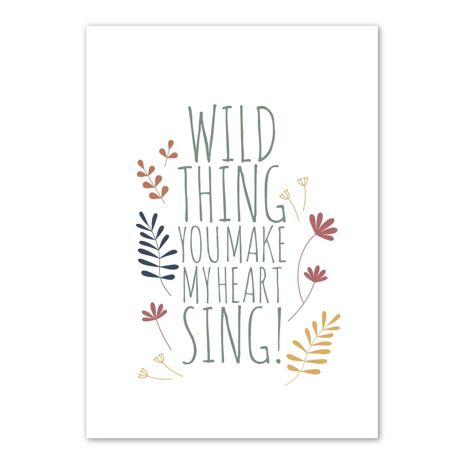 Wild Thing Print - Prints Bush Bliss